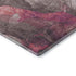 5' X 8' Blush Purple And Gray Floral Washable Area Rug With UV Protection