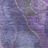 8' X 10' Lavender Gray And Ivory Floral Washable Area Rug With UV Protection