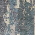 8' X 10' Beige And Blue Abstract Washable Area Rug With UV Protection