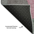 5' X 8' Blush And Sage Abstract Washable Area Rug With UV Protection