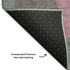 9' X 12' Blush And Sage Abstract Washable Area Rug With UV Protection