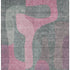 9' X 12' Blush And Sage Abstract Washable Area Rug With UV Protection