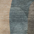 9' X 12' Sage Peach And Rust Abstract Washable Area Rug With UV Protection