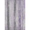 5' X 8' Lavender And Gray Striped Washable Area Rug With UV Protection