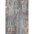 5' X 8' Gray And Beige Floral Washable Area Rug With UV Protection