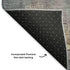 5' X 8' Gray And Beige Floral Washable Area Rug With UV Protection
