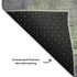 5' X 8' Lavender And Green Floral Washable Area Rug With UV Protection