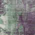 5' X 8' Emerald And Purple Abstract Washable Area Rug With UV Protection
