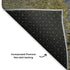 8' X 10' Khaki And Blue Abstract Washable Area Rug With UV Protection