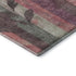 5' X 8' Blush And Gray Floral Washable Area Rug With UV Protection