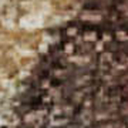 8' X 10' Terra Cotta And Sage Floral Washable Area Rug With UV Protection