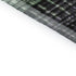 5' X 8' Purple And Green Striped Washable Area Rug With UV Protection