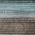 8' X 10' Teal And Brown Striped Washable Area Rug With UV Protection