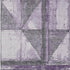 5' X 8' Purple And Gray Geometric Washable Area Rug With UV Protection