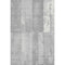 5' X 8' Gray And Silver Geometric Washable Area Rug With UV Protection