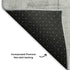 5' X 8' Gray And Silver Geometric Washable Area Rug With UV Protection