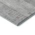 5' X 8' Gray And Silver Geometric Washable Area Rug With UV Protection