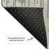5' X 8' Ivory Gray And Beige Abstract Washable Area Rug With UV Protection