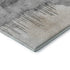 5' X 8' Ivory Gray And Beige Abstract Washable Area Rug With UV Protection
