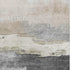 5' X 8' Ivory Gray And Beige Abstract Washable Area Rug With UV Protection