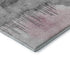 8' X 10' Pink Gray And Ivory Abstract Washable Area Rug With UV Protection