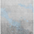 5' X 8' Blue And Gray Abstract Washable Area Rug With UV Protection