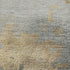 8' X 10' Gold And Gray Abstract Washable Area Rug With UV Protection