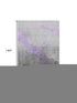 9' X 12' Lavender And Gray Abstract Washable Area Rug With UV Protection