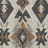 8' X 10' Beige And Charcoal Southwestern Washable Area Rug With UV Protection