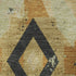 8' X 10' Gold And Charcoal Southwestern Washable Area Rug With UV Protection