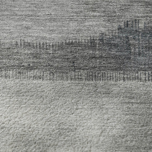 5' X 8' Gold And Gray Striped Washable Area Rug With UV Protection