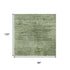 8' X 10' Artichoke Green And Beige Abstract Washable Area Rug With UV Protection