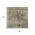 8' X 10' Beige And Brown Abstract Washable Area Rug With UV Protection