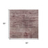 5' X 8' Blush And Pink Abstract Washable Area Rug With UV Protection