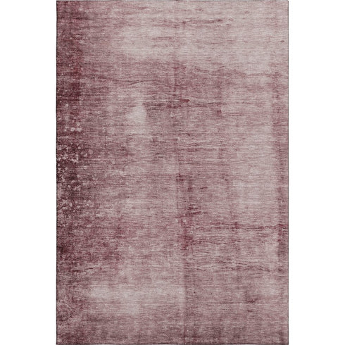 8' X 10' Blush And Pink Abstract Washable Area Rug With UV Protection