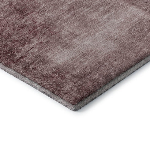 8' X 10' Blush And Pink Abstract Washable Area Rug With UV Protection