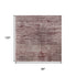 8' X 10' Blush And Pink Abstract Washable Area Rug With UV Protection