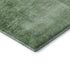 8' Green And Beige Abstract Washable Round Rug With UV Protection