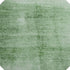 8' Green And Beige Abstract Washable Round Rug With UV Protection