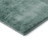 8' Teal And Aqua Abstract Washable Round Rug With UV Protection