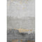 8' X 10' Gold And Gray Abstract Washable Area Rug With UV Protection