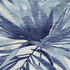 5' X 8' Blue And Ivory Floral Washable Area Rug With UV Protection