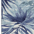 5' X 8' Blue And Ivory Floral Washable Area Rug With UV Protection