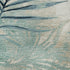 5' X 8' Teal And Ivory Floral Washable Area Rug With UV Protection