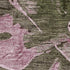5' X 8' Brown And Pink Floral Washable Area Rug With UV Protection