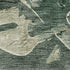 5' X 8' Fern Green And Sage Floral Washable Area Rug With UV Protection
