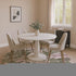 8' Olive Green And Blush Floral Washable Round Rug With UV Protection