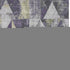 8' X 10' Purple And Beige Geometric Washable Area Rug With UV Protection