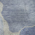 8' X 10' Denim Blue And Gray Abstract Washable Area Rug With UV Protection