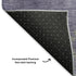 8' X 10' Purple And Beige Abstract Washable Area Rug With UV Protection